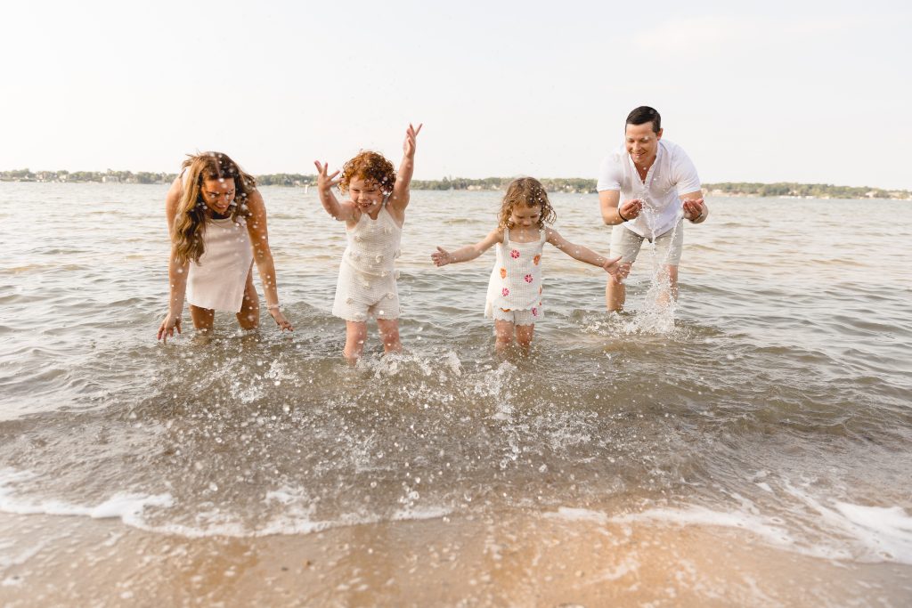 metro detroit beach family photos
